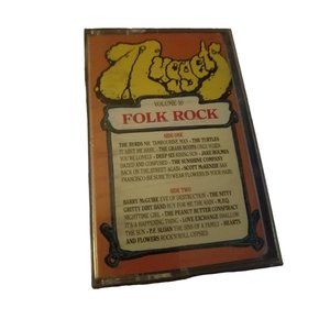 Vintage Cassette Tape Nuggets Folk Rock Vol 10 1986 The Byrds Barry McGwire